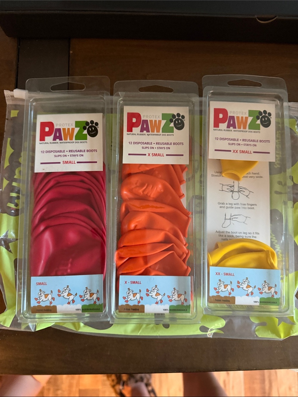 Disposable & Reusable Dog Boots small, xs, xxs (freebie)